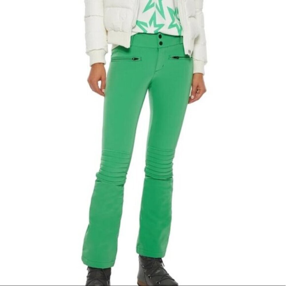 Perfect Moment green Aurora Flare Ski Pants Women Size L